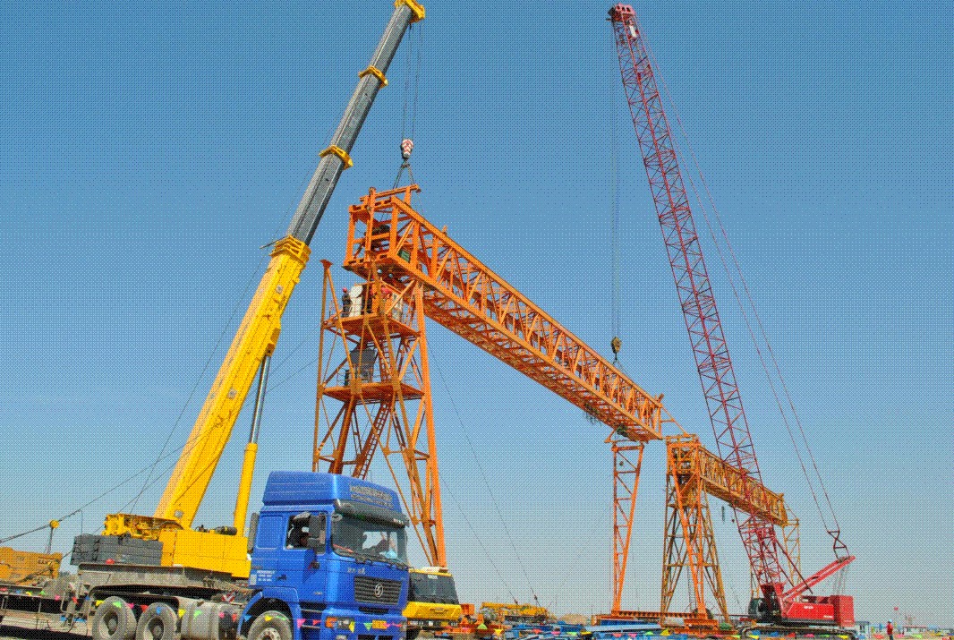 新疆电建60吨龙门吊