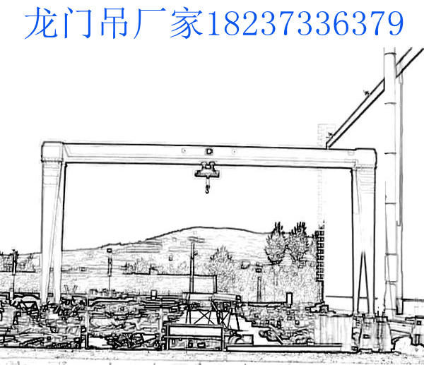 四川泸州龙门吊厂家 花架门式起重机的优点